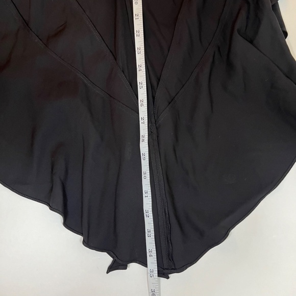 Zara Women Black Layered One Shoulder Dress Size Small - Picture 13 of 13